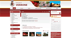 Desktop Screenshot of comune.verrone.bi.it