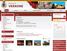 Tablet Screenshot of comune.verrone.bi.it